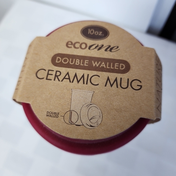 Eco One Ceramic Mug Silcone Lid - Picture 5 of 6